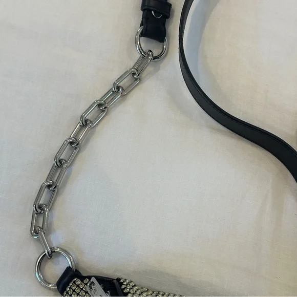 Alexander Wang Attica Rhinestone Soft Mini Belt bag/Fanny Pack - Picture 5 of 8